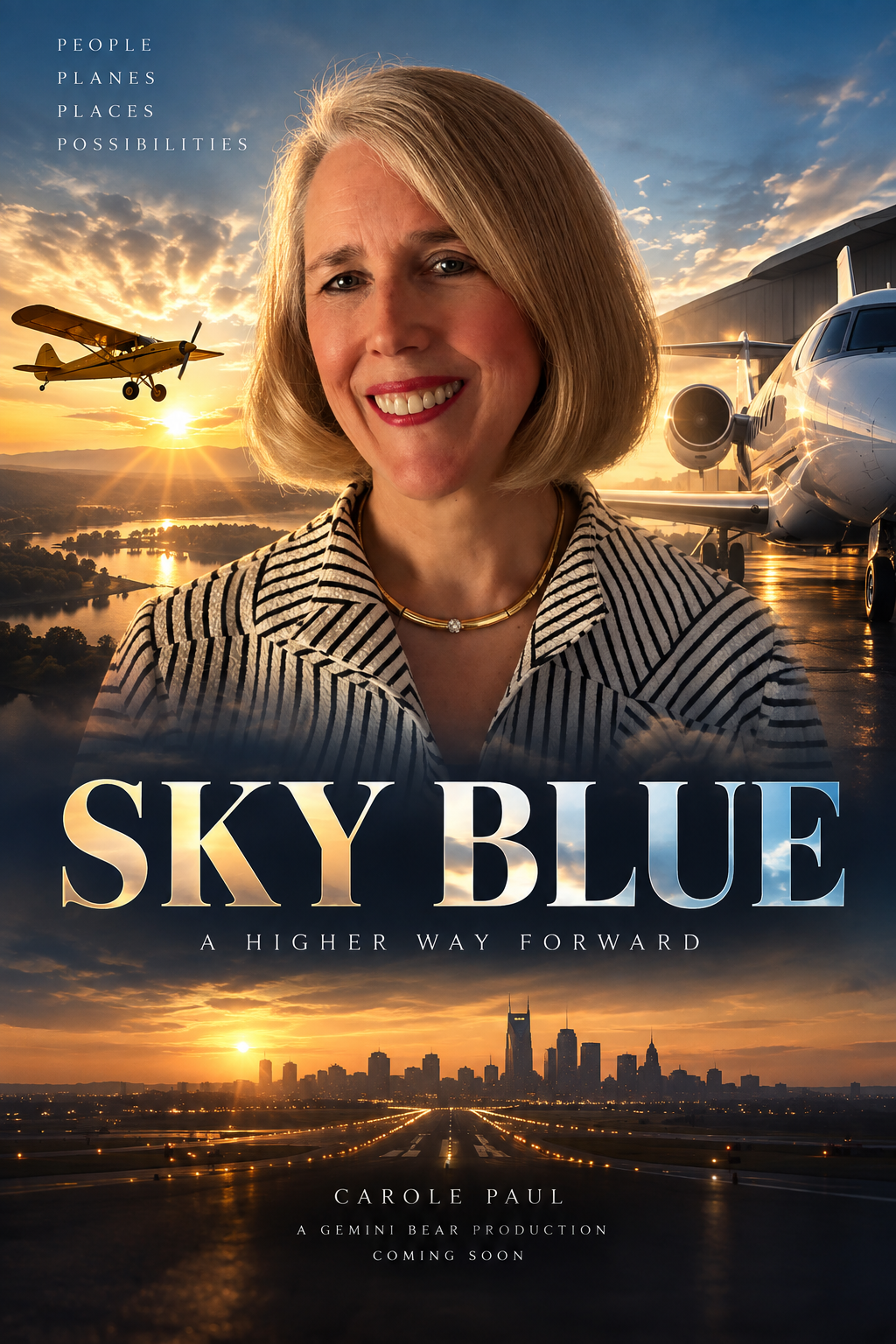 SKY BLUE — a Story Scroll created for Aviation